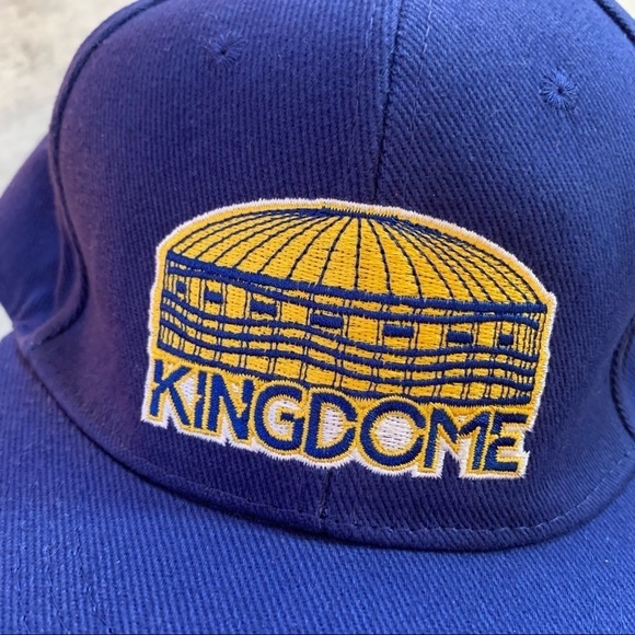 King Dome Alaska Airlines Embroidered Hat Cap Seattle Washington - Picture 2 of 6